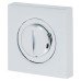 Serozzetta by Carlisle Brass Square Bathroom Turn & Release - 50mm Diameter - Polished Chrome