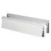 Yale Seal Letter Plate - 265 x 70mm - Door Thickness 40-80mm - White