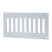 Exel Plain Slotted Vent - 165 x 89mm - 3040mm² Free Air Flow - Satin Aluminium
