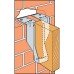 Simpson Strong Tie Masonry Joist Hanger for Solid Joists - 225 x 91mm Simpson Strong Tie Masonry Joist Hanger for Solid Joists - 225 x 91mm