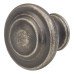 Olde Forge Readford Round Cabinet Knob - 33mm Diameter - Antique Pewter