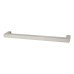 Exel 14mm Square D-Bar Cabinet Pull Handle - 224mm Centres - Satin Stainless Steel
