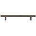 Exel 12mm T-Bar Cabinet Pull Handle - 224mm Centres - Brushed Pewter Effect