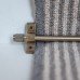 Exel Stair Rod with Knurled Finials - 900mm Length - Antique Brass Exel Stair Rod with Knurled Finials - 900mm Length - Antique Brass