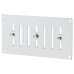 Exel Hit & Miss Vent - 165 x 89mm - Satin Aluminium