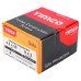 TIMCO Solo Chippy Pozi Countersunk Wood Screws - 4.0 x 50mm - Yellow Zinc - Pack of 200