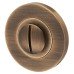 Alexander & Wilks Bathroom Turn & Release - 50mm Diameter - Antique Brass