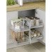 Kitchen Cabinet Storage Blind Corner Optimiser Plus - Fits to Cabinet Width 900mm