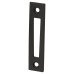 Hampstead Aspen Lines Locking Mortice & Hook Plate Window Fastener - Reversible - Matt Black  