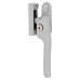 Fab & Fix Guru Breakseal Locking Casement Window Fastener - Right Hand - Satin Chrome
