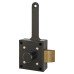 Borg BL4409 External Marine Grade Push Button Slam Latch Code Lock - Black