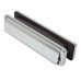 Fab & Fix - uPVC/Timber - Nu-Mail Letter Plate - 310 x 68mm - Door Thickness 20-40mm - Bright Chrome