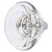 Exel Round Glass Cabinet Knob - 35mm Diameter - Polished Chrome Exel Round Glass Cabinet Knob - 35mm Diameter - Polished Chrome