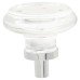 Exel Round Glass Cabinet Knob - 35mm Diameter - Polished Chrome Exel Round Glass Cabinet Knob - 35mm Diameter - Polished Chrome