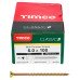 TIMCO Classic Pozi Countersunk Wood Screws - 6.0 x 100mm - Yellow Zinc - Pack of 100 TIMCO Classic Pozi Countersunk Wood Screws - 6.0 x 100mm - Yellow Zinc - Pack of 100