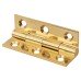 Solid Drawn Butt Cabinet Hinge - 50 x 28 x 1.45mm - Polished Brass - Pair Solid Drawn Butt Cabinet Hinge - 50 x 28 x 1.45mm - Polished Brass - Pair