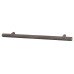 Exel 12mm T-Bar Cabinet Pull Handle - 448mm Centres - Brushed Pewter Effect