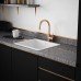 Rothley 2500mm Aluminium Angle - Unequal Sided - 15.5 x 27.5 x 1mm - Rose Gold