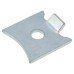 Exel Standard Raised Bookcase Clip - Bright Zinc Plated - Pack of 10