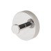 Croydex Romsey Single Robe Hook - 53 x 37mm - Polished Chrome