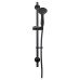 Croydex Nero 3 Spray Shower Kit - Matt Black