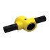 FibreRail Mid Rail - Key Clamp System - 63° - Yellow