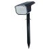 Forum Zink Byermoor 1W LED Solar Smart Hi/Lo Garden Spike Light - IP65 - RGB+W/CCT - Black 