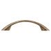 Exel Vali Bow Cabinet Pull Handle - 96mm Centres - Antique Brass