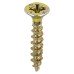 TIMCO Velocity Pozi Countersunk Wood Screws - 3.5 x 20mm - Yellow Zinc - Pack of 200