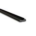 Pyroplex Fire & Smoke Intumescent Strip - FD30 - 10 x 4 x 2100mm with Brush - Black - Pack of 10