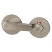 Anti-Bacterial Disabled Bathroom Turn & Release - 50mm Diameter - Satin Stainless Steel