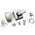 ERA Double Locking Nightlatch - 60mm Backset - Satin Chrome Case/Cylinder ERA Double Locking Nightlatch - 60mm Backset - Satin Chrome Case/Cylinder