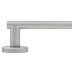 Serozzetta by Carlisle Brass Satin Chrome Door Handles on Round Rose - Philadelphia Range 