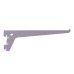 Exel Single Slot Shelf Bracket - 200mm Length - Silver