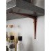 Rothley London Pattern Shelf Bracket - 200 x 150mm - Antique Copper