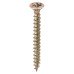 TIMCO Velocity Pozi Countersunk Wood Screws - 3.5 x 35mm - Yellow Zinc - Pack of 200