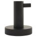 Hampstead Knurled Robe Hook - 57 x 30 x 60mm - Matt Black