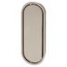 Exel Eccles Oval Flush Cabinet Pull Handle - 117 x 47mm - Satin Nickel 
