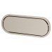 Exel Eccles Oval Flush Cabinet Pull Handle - 117 x 47mm - Satin Nickel 