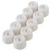 Exel PVC Floor Door Stop - 20 x 33mm - White - Pack of 10