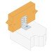 Simpson Strong Tie Light Duty Reinforced Angle Bracket - 52 x 72 x 60mm