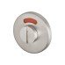 Exel Bathroom Turn & Release with Indicator - 51 x 51mm - Satin Stainless Steel