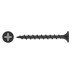 Reisser Coarse Thread Drywall Screw - 4.8 x 125mm - Black Phosphate - Pack of 200