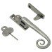 From The Anvil Locking Night Vent Casement Window Fastener - Left Hand - Pewter