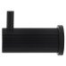 Alexander & Wilks Brunel Diamond Reeded Single Coat Hook - 48 x 25mm - Matt Black Alexander & Wilks Brunel Diamond Reeded Single Coat Hook - 48 x 25mm - Matt Black