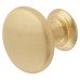 Crofts & Assinder Monmouth Round Cabinet Knob - 32mm Diameter - Brushed Satin Brass Crofts & Assinder Monmouth Round Cabinet Knob - 32mm Diameter - Brushed Satin Brass