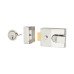 Yale 89 Double Locking Nightlatch - 60mm Backset - Polished Chrome Case/Cylinder