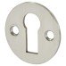 Exel Escutcheon - 33mm Diameter - Keyhole - Satin Stainless Steel