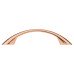 Exel Vali Bow Cabinet Pull Handle - 96mm Centres - Bright Copper