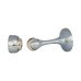 Magnetic Door Stop & Holder - 88 x 44mm - Satin Chrome